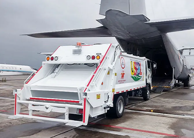 Sistema hidráulico de compactador